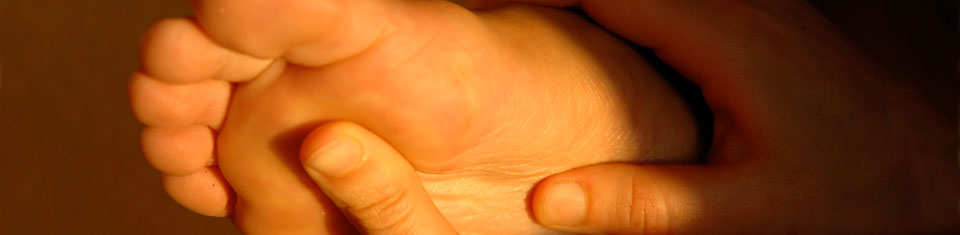 Die Fussreflexzonenmassage